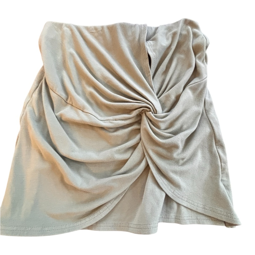 Altar’d State Green Rouched Women's Skirt